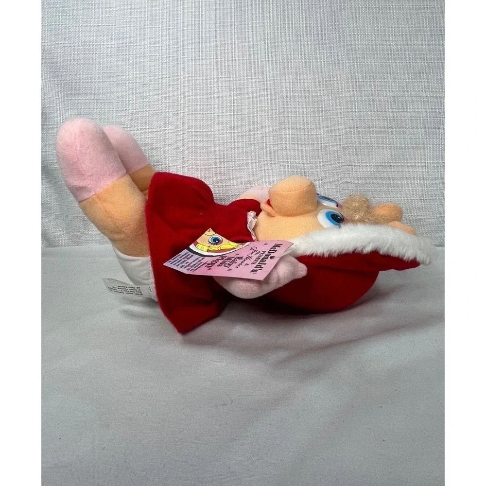 Vintage 1988 McDonald's Muppet Babies Plush Baby Fozzie Bear & Baby Miss Piggy